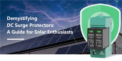 Protection Contre Surtensions 2P Parafoudre Photovoltaïque DC Basse