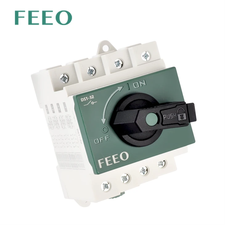 1500V 32A 2 Pole Rotary Isolator Switch factory