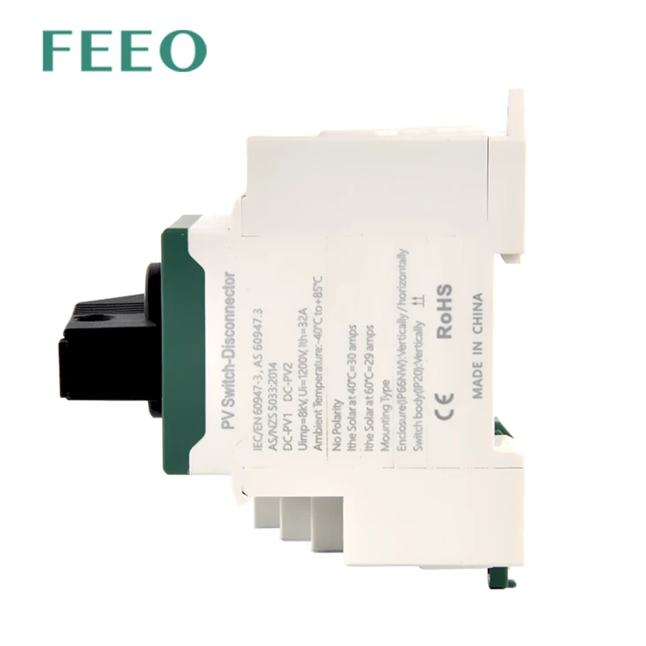1500V 32A 2 Pole Rotary Isolator Switch suppliers